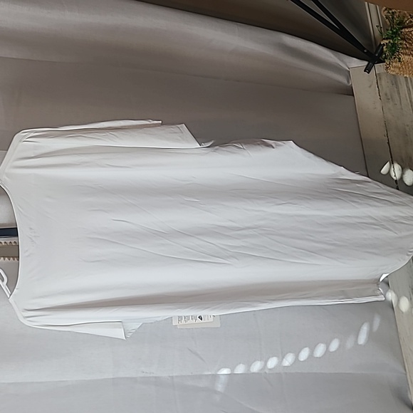 Athleta Sunlover Hilo UPF 50+ Dress White Size Small Oversized NWT Lightweight - Picture 6 of 6